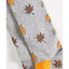 Club Room Mens Holiday Fall Leaves Crew Socks, Orange, Size: ONE SIZE