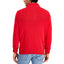 Club Room Mens Ribbed Four-Button Sweater, Red