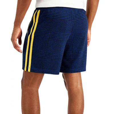 Club Room Mens Side-Stripe Shorts , Laser Blue, Size: L