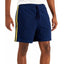 Club Room Mens Side-Stripe Shorts , Laser Blue, Size: L