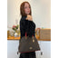 Coach Katy Satchel In Signature Canvas (Red/Brown) (2558)