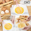 Cook Works 9" and 12" Silicone Non-Scratch Whisks Wood Handles, Heat resistant - Brandat Outlet