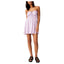 COTTON ON Womens Woven Summer Tiered Strapless Mini Dress, Purple, Size: L