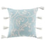 Croscill Willa Square 18" x 18" Decorative Pillow (Soft Aqua) - Brandat Outlet