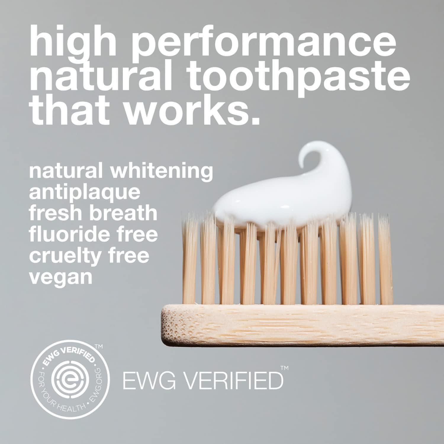 Davids Natural Whitening Toothpaste, Spearmint, Antiplaque, Fluoride Free, SLS Free, Metal Tube, Tube Roller Included, 5.25 OZ Value Size (Compare)