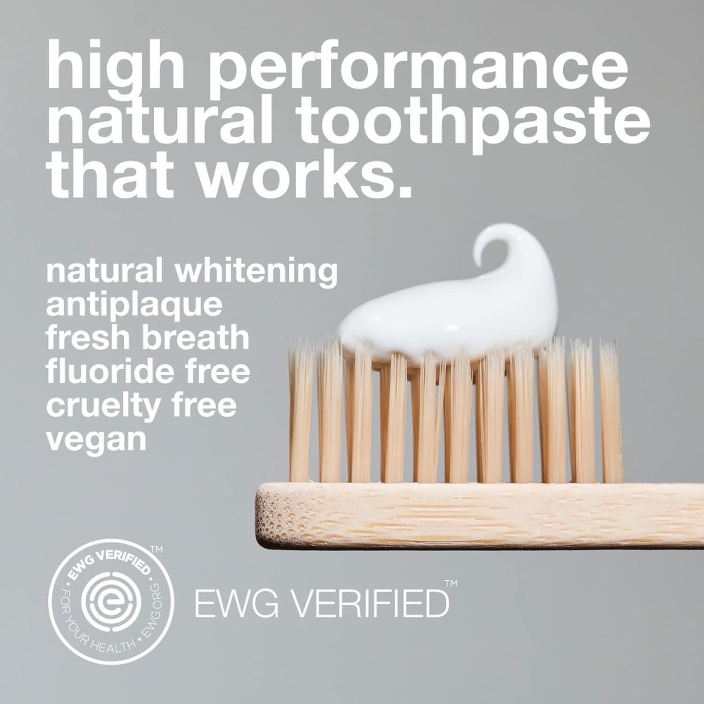 Davids Natural Whitening Toothpaste, Spearmint, Antiplaque, Fluoride Free, SLS Free, Metal Tube, Tube Roller Included, 5.25 OZ Value Size (Compare)