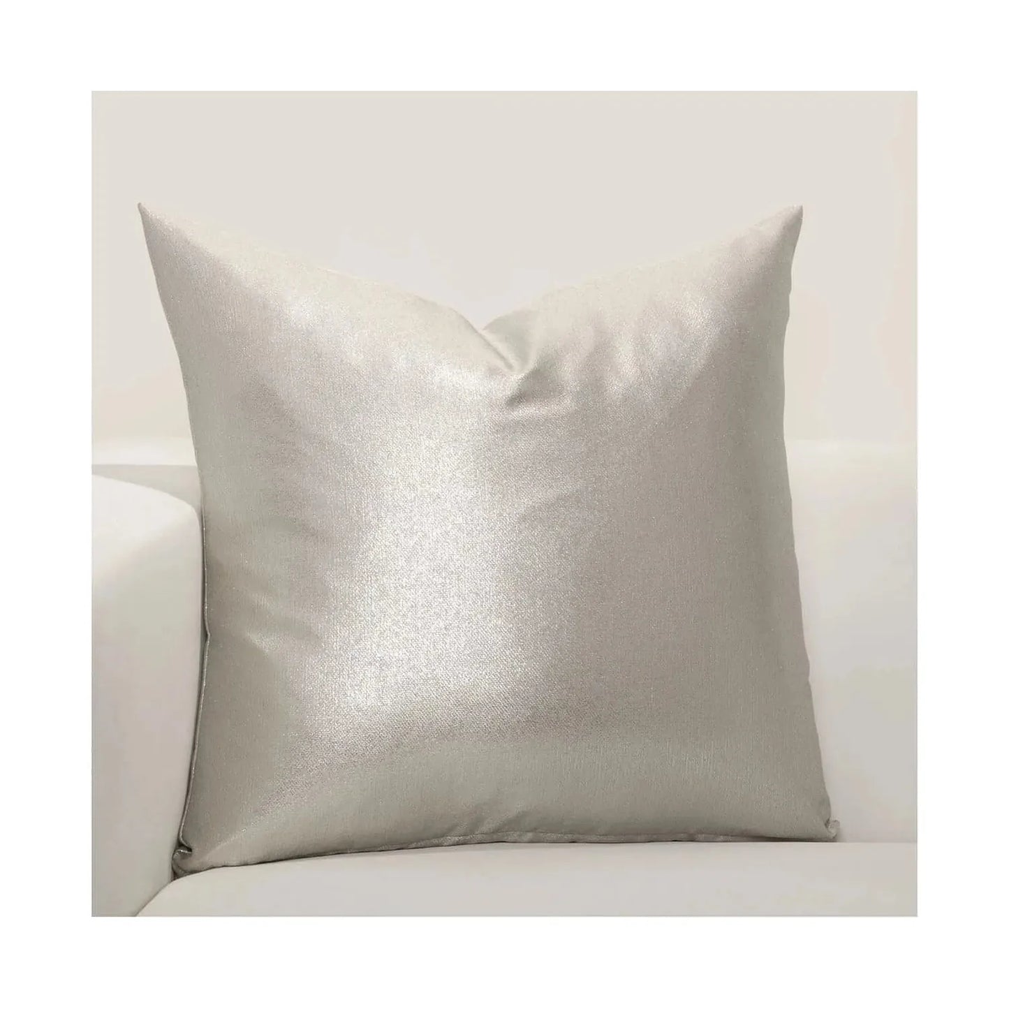 F. Scott Fitzgerald F Scott Fitzgerald Rendezvous Decorative Pillow, 26" x 26" (silver) - Brandat Outlet