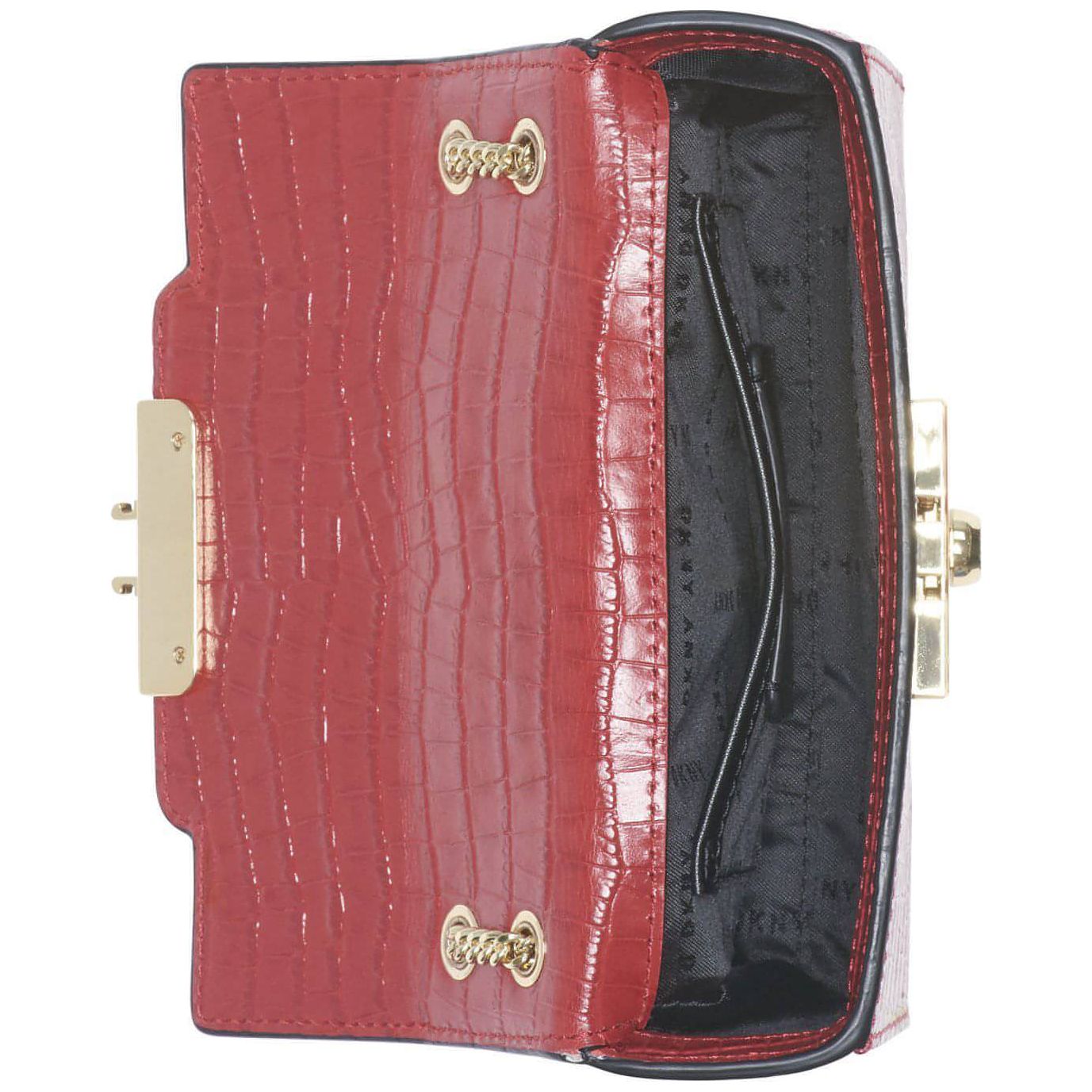 DKNY Lilian Mini Box Crossbody (Bright Red) - Brandat Outlet, Women's Handbags Outlet ,Handbags Online Outlet | Brands Outlet | Brandat Outlet | Designer Handbags Online |