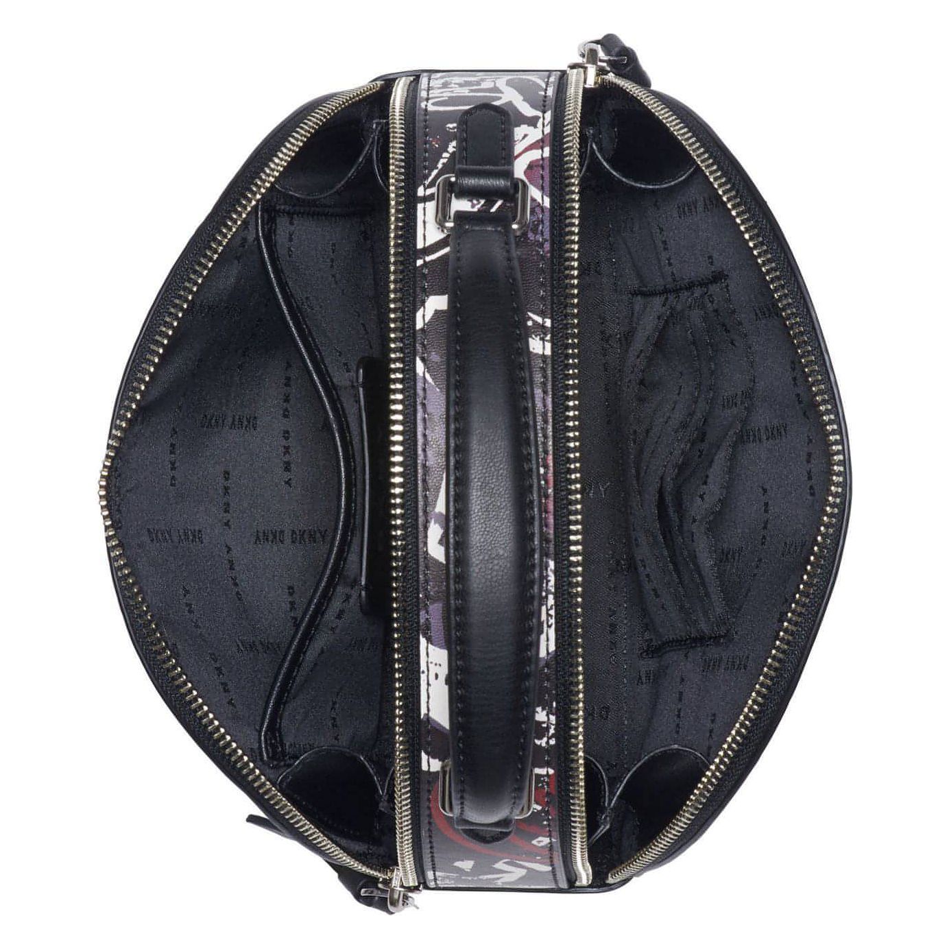 DKNY Tilly Mini Dome Graffiti Crossbody - Brandat Outlet, Women's Handbags Outlet ,Handbags Online Outlet | Brands Outlet | Brandat Outlet | Designer Handbags Online |