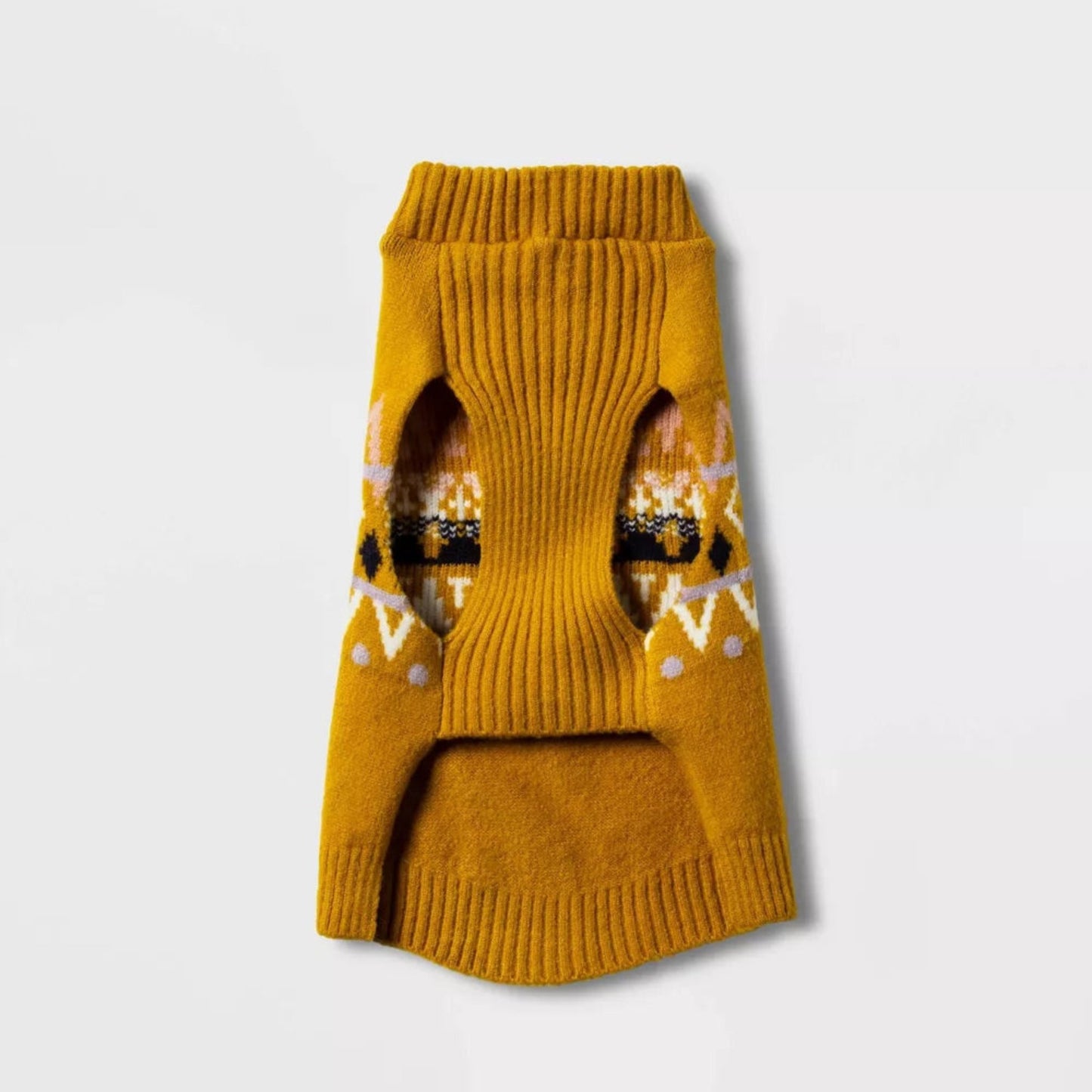 Dog and Cat Sweater Medium - Ochre - Boots & Barkley™
