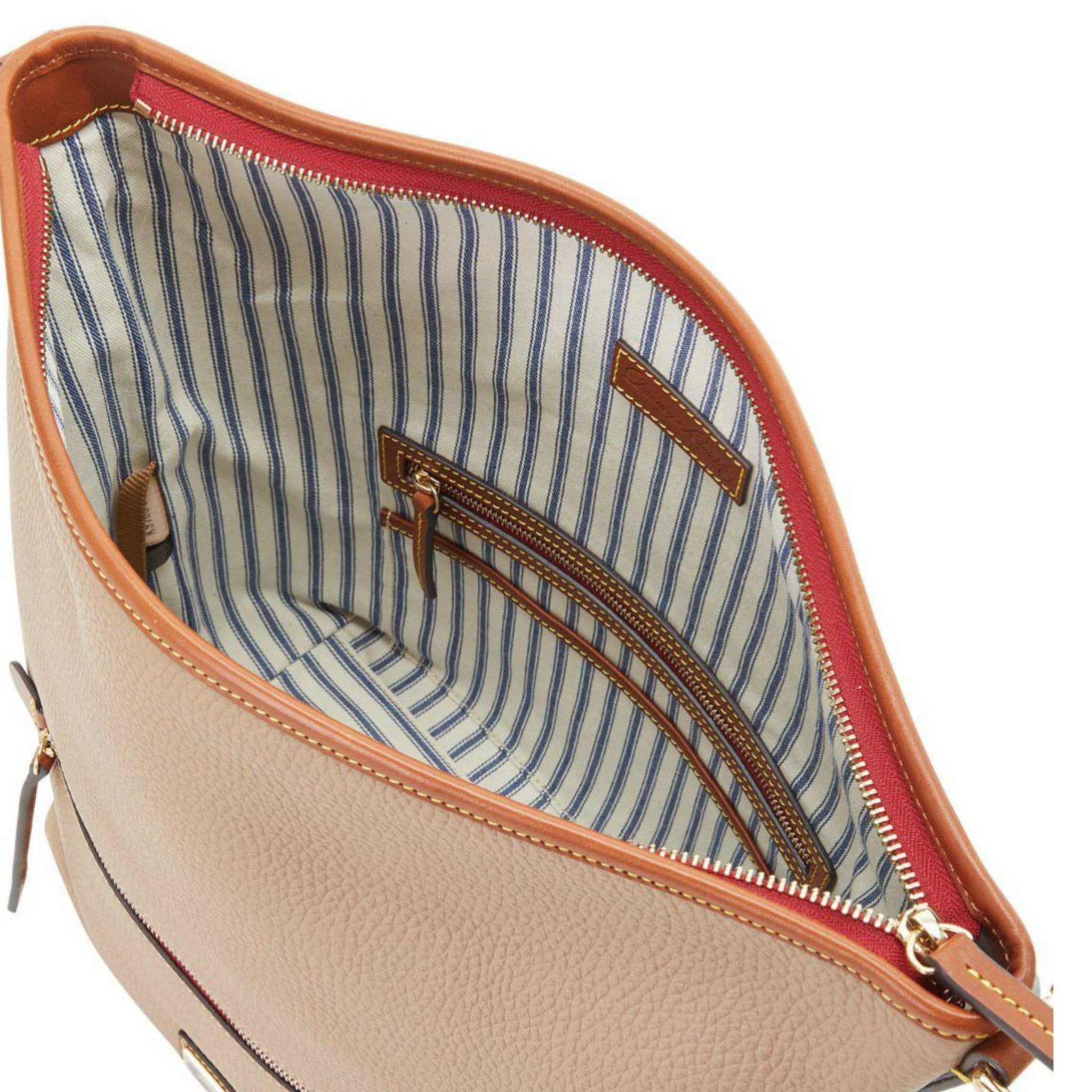 Dooney Bourke Pebble Leather Hobo Brandat Outlet