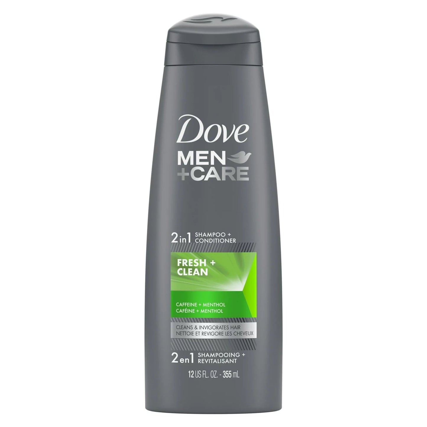 Dove Men+Care Fresh and Clean 2-in-1 Shampoo and Conditioner(355mL)