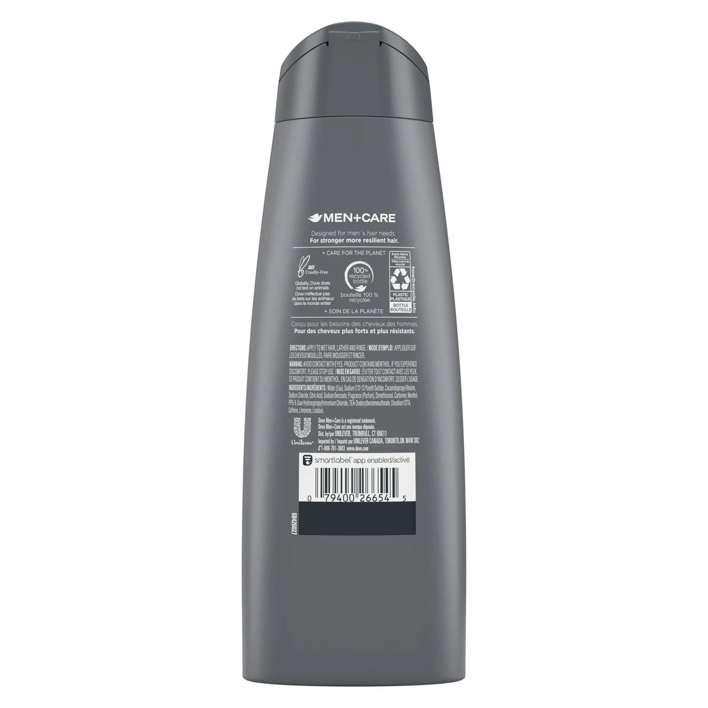 Dove Men+Care Fresh and Clean 2-in-1 Shampoo and Conditioner(355mL)