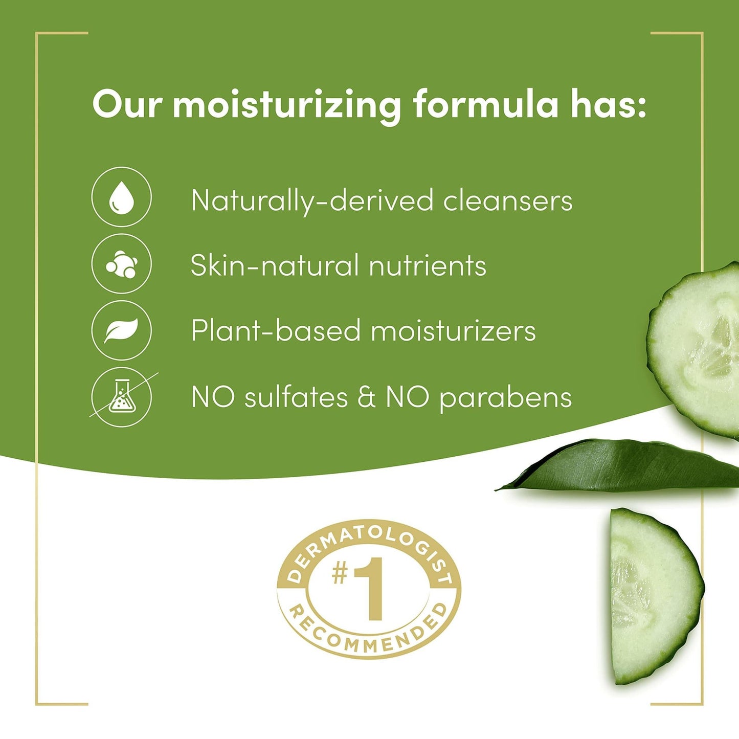 Dove Sulfate Free Body Wash with Pump Cucumber and Green Tea, 34 oz