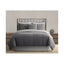 ENVOGUE Danbury Wallace King/California King 4-Pc. 100% Cotton Comforter Set, Gray - Brandat Outlet