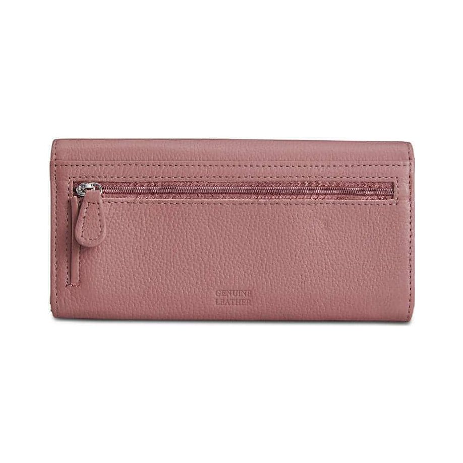 Giani Bernini Pebble Leather Receipt Wallet (Rose Gold/Silver) - Brandat Outlet, Women's Handbags Outlet ,Handbags Online Outlet | Brands Outlet | Brandat Outlet | Designer Handbags Online |
