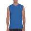 Gildan Ultra Cotton Men's Classic Sleeveless T-shirt (Sapphire)