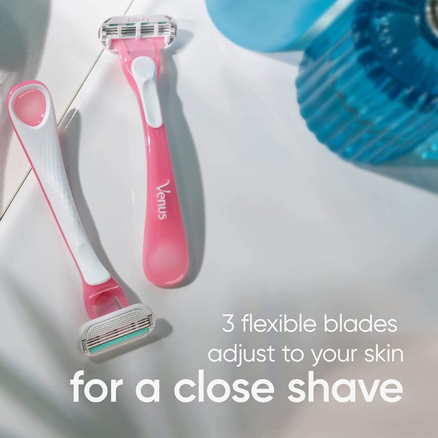 Gillette Venus Sensitive Skin Razors (3pc) - Brandat Outlet