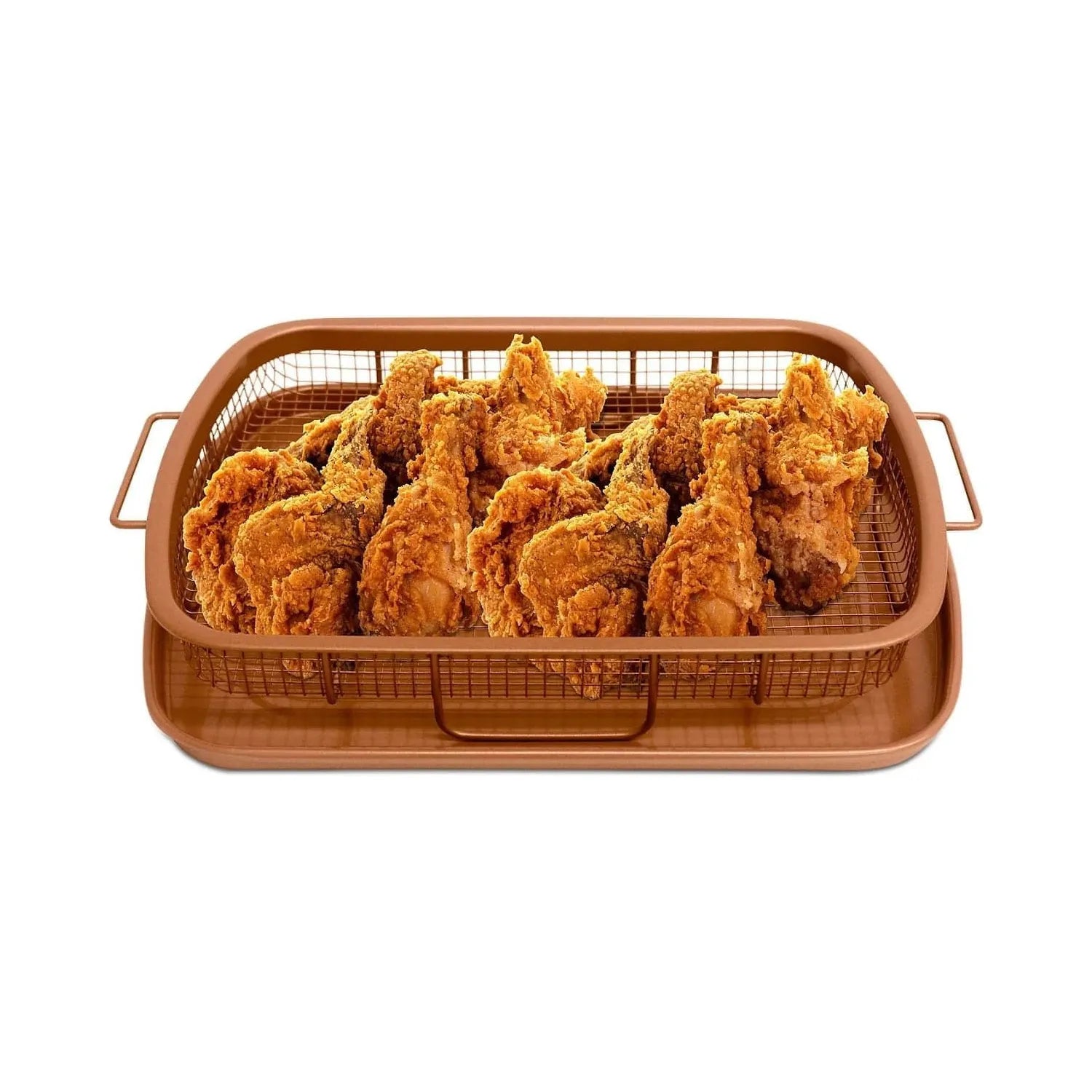 Gotham Steel Non-Stick Ti-Ceramic Heat Circulating Crisper Tray - Brandat Outlet