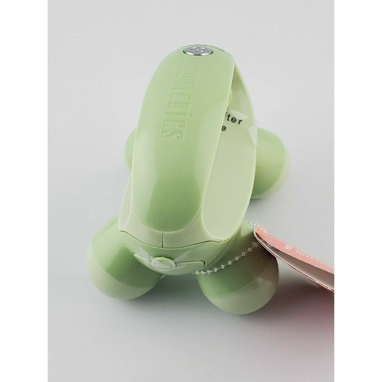 HoMedics Quatro Mini Hand-Held Massager with Hand Grip, Battery Operated - Brandat Outlet