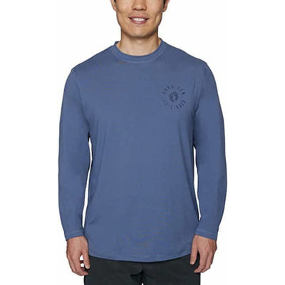 Hang Ten Men's Long Sleeve Shirt ( Blue)