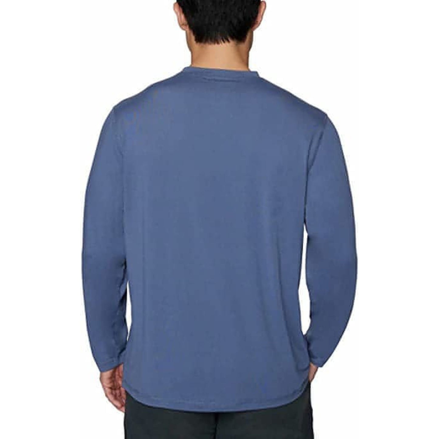 Hang Ten Men's Long Sleeve Shirt ( Blue)