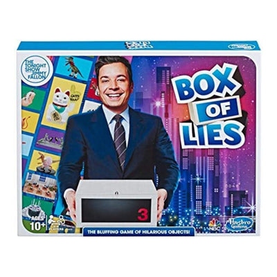 Hasbro Gaming  The Tonight Show Starring Jimmy Fallon Box of Lies Party Game