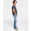 Heroes Motors Mens Slim-Straight Fit Jeans, Blue, Size: 31x32