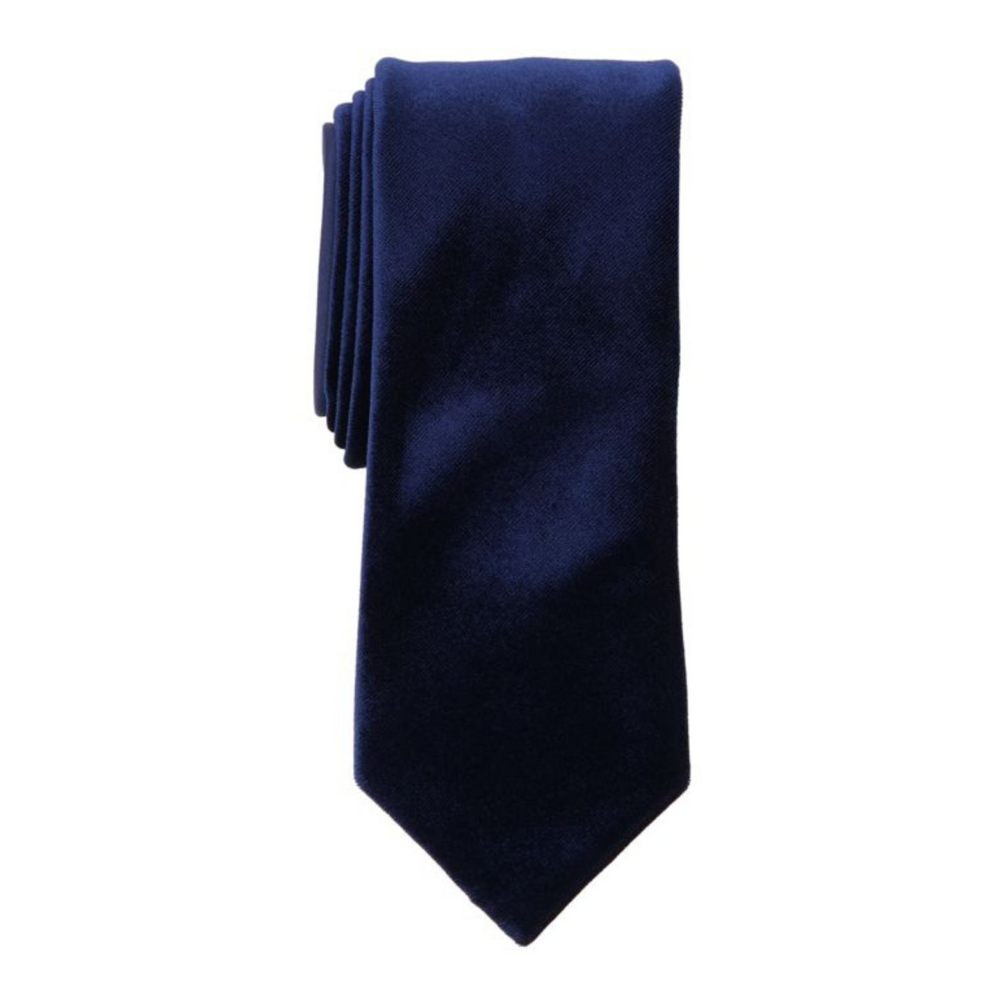 Alfani Mens Slim Velvet Tie , Blue, Size: OS
