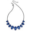 I.N.C. Hematite-Tone Blue Crystal Drop Collar Necklace - Brandat Outlet, Women's Handbags Outlet ,Handbags Online Outlet | Brands Outlet | Brandat Outlet | Designer Handbags Online |