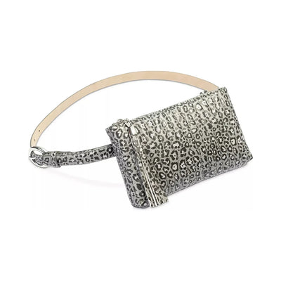 INC International Concepts Convertible Quilted Leopard-Print Fanny Pack, Multi, Size: M