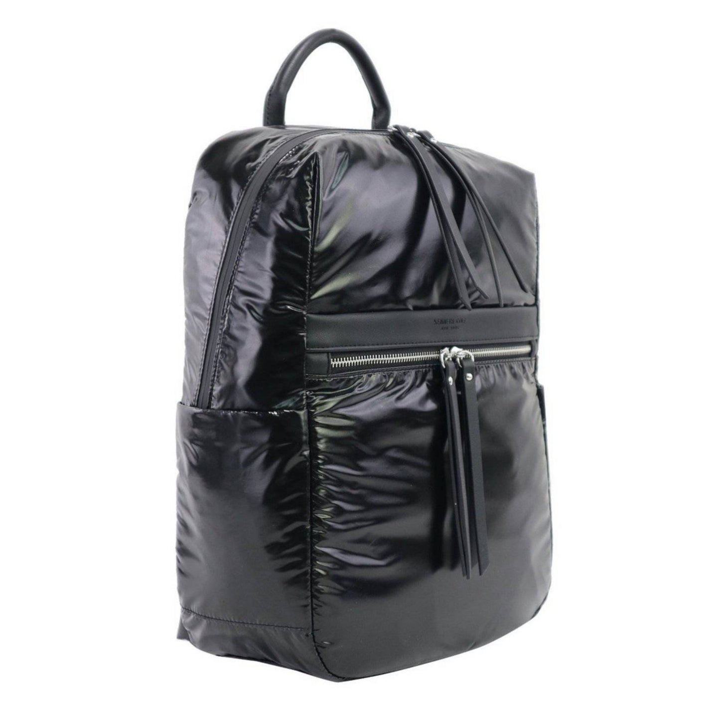 Kenneth Cole New York Hanover Backpack (Black/Silver)