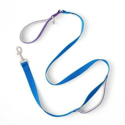 LEGO Collection Colorblock Dog Leash - 5ft - Blue/Purple