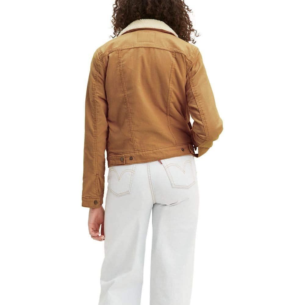 Levi's Women's Original Sherpa Trucker Jacket Jacket Size 10 (Medium) - Brandat Outlet