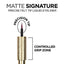 L'Oreal Paris Makeup Matte Signature Liquid Dip Eyeliner, Waterproof, Precise and Easy Application, All Day Wear, Vivid Matte Finish, Burgundy, 0.07 fl; Oz.