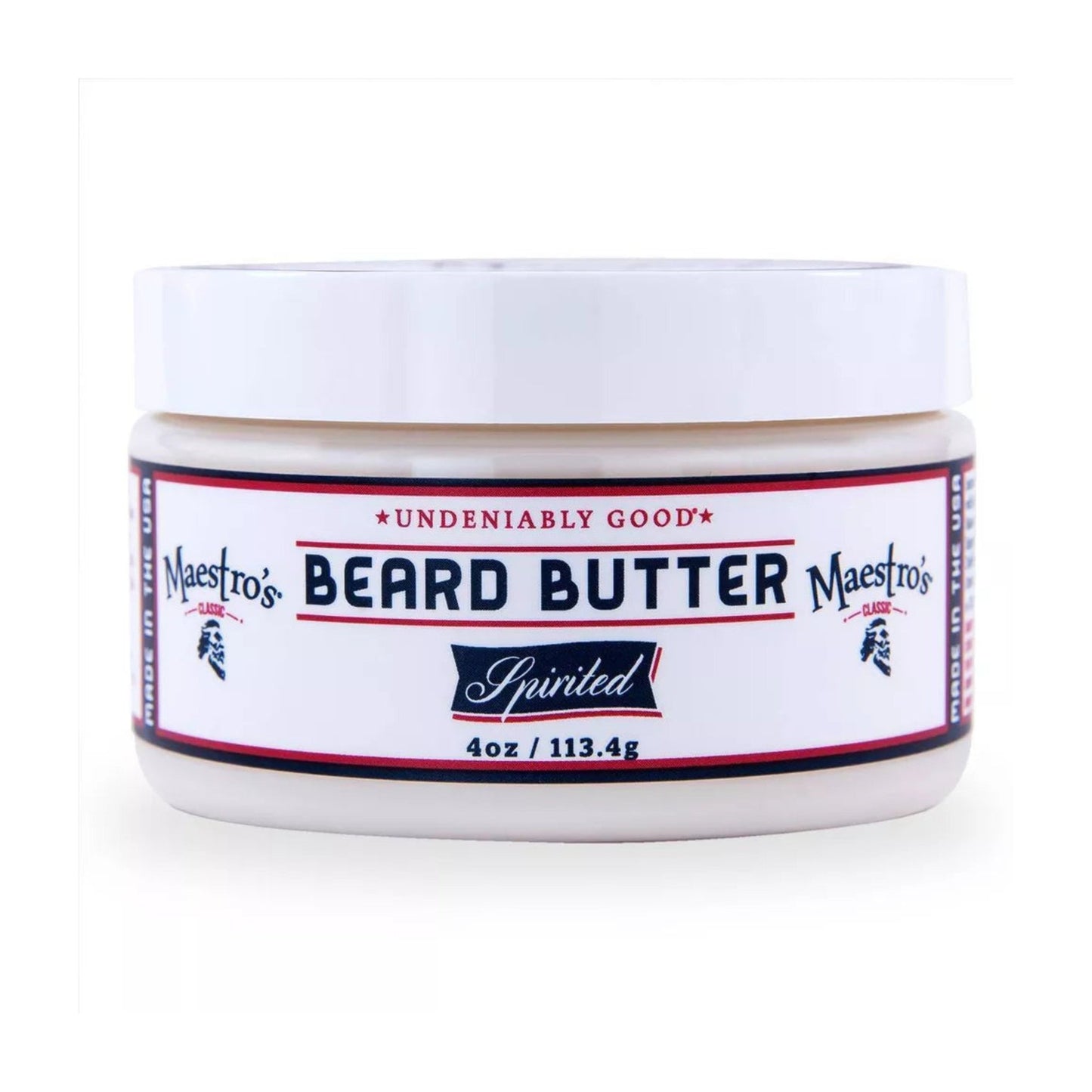 Maestro's Classic Beard Butter Spirited Blend - 4oz