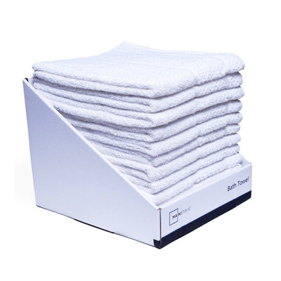 Mainstays-Mainstays Value Bath Towel, White - Brandat Outlet