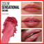 Maybelline Color Sensational The Creams, Cream Finish Lipstick Makeup, Pink Wink - 4.2g