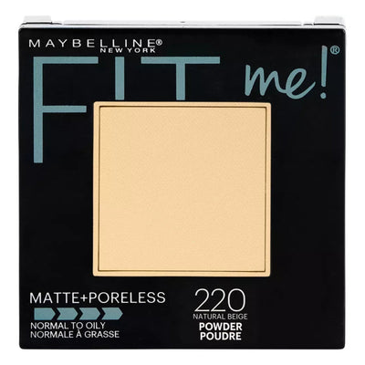 Maybelline Fit Me Matte + Poreless Pressed Face Powder Makeup (8.5g)