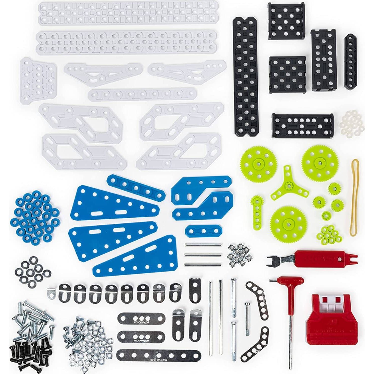 Meccano Erector by Geared Machines S.T.E.A.M. Building Kit with Moving Parts - Brandat Outlet