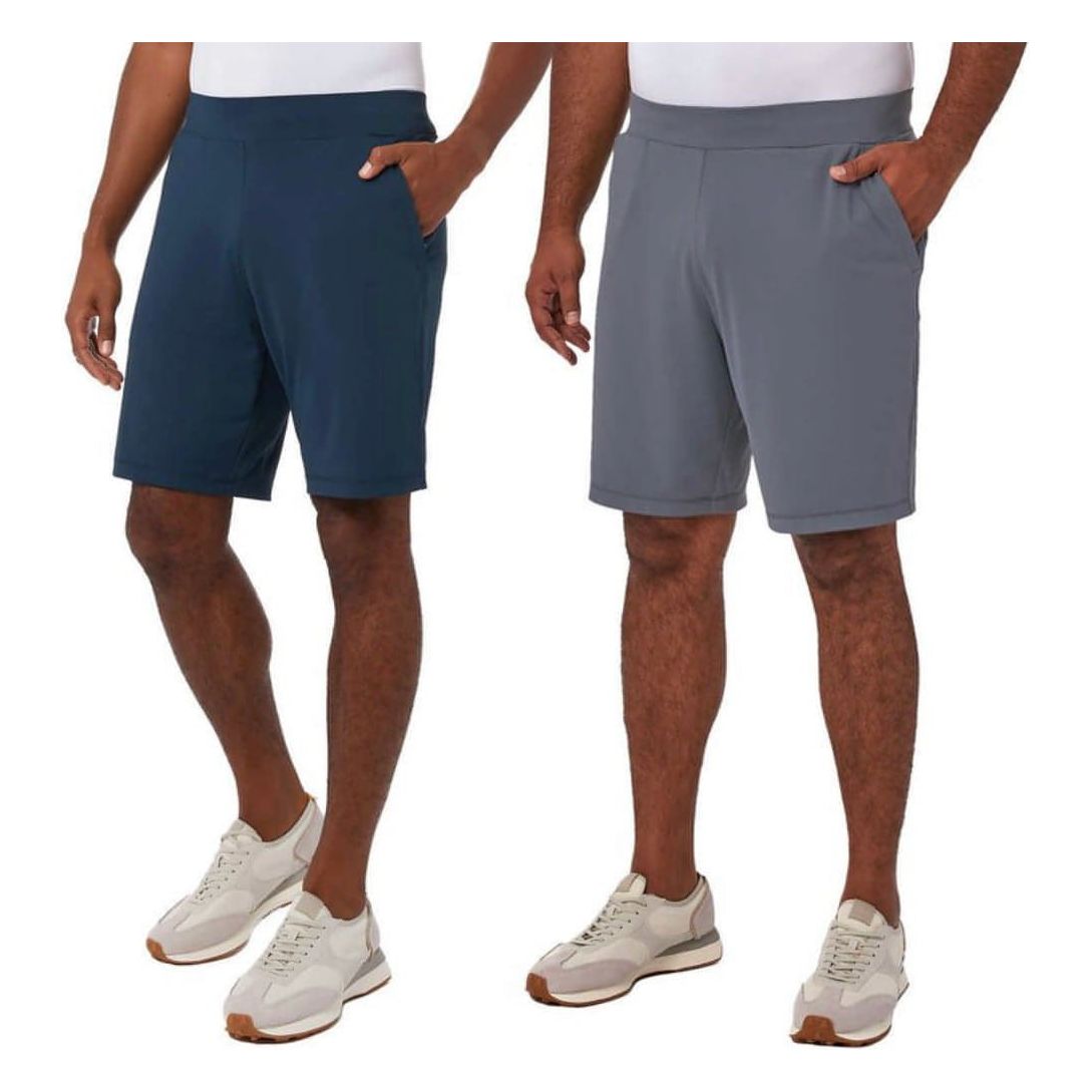 Men's Shorts (Pack of 2) 32 Degrees Tech Performance Shorts