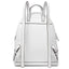 Michael Kors Leather Backpack - Rhea(Optic White/Silver)