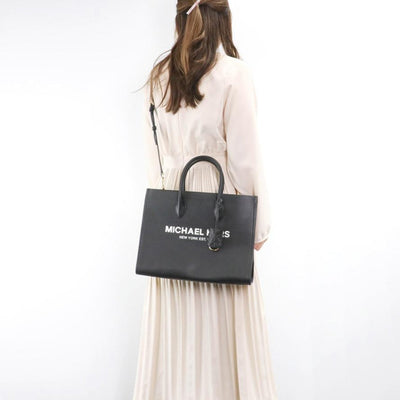 Michael Kors-Michael Kors Mirella Medium Tote Bag (Black) - Brandat Outlet