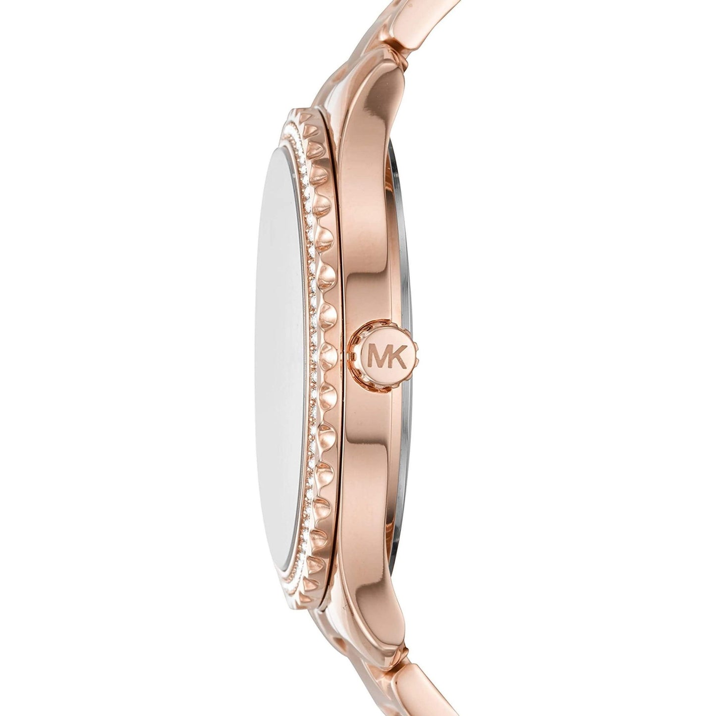 Michael Kors Women's Watch - Layton Three-Hand Rose Gold 38mm (MK6848) - Brandat Outlet