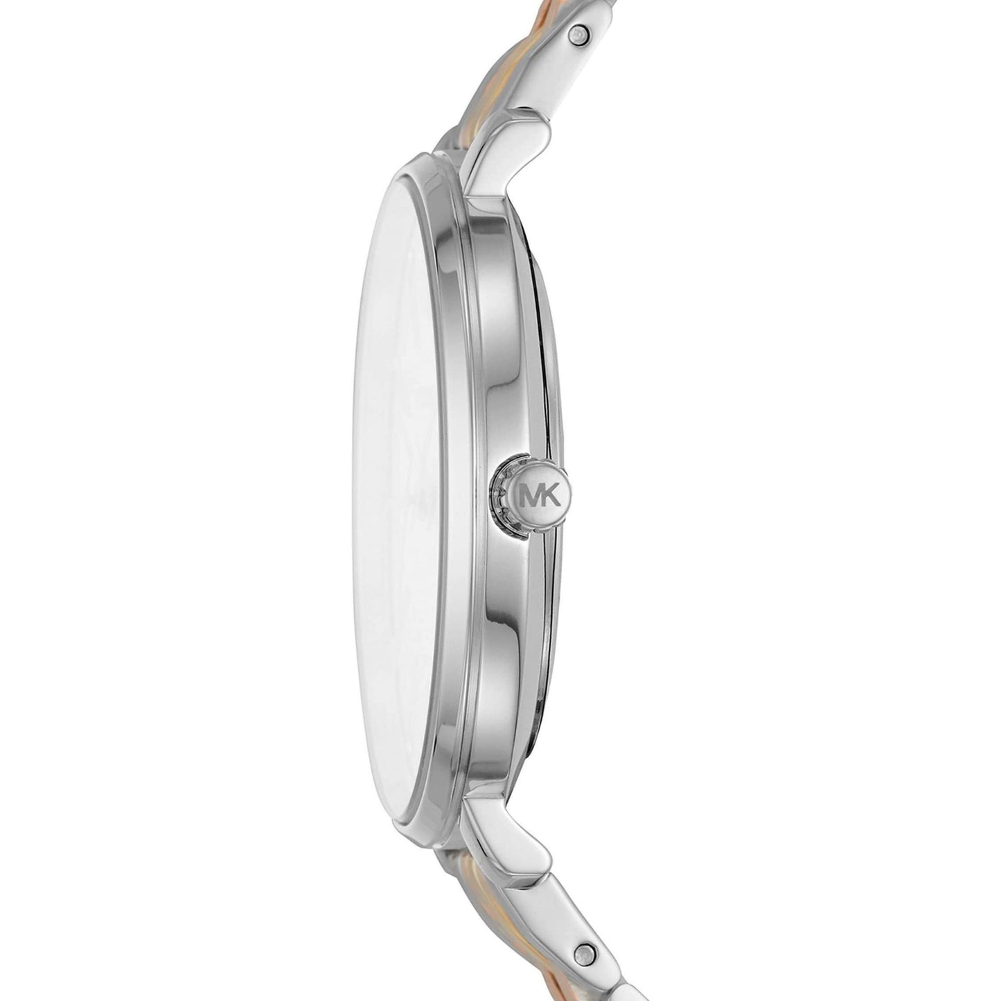 Michael Kors Women's Watch - Pyper Three-hand Tri-Tone Stainless Steel Watch 38mm (MK3901)