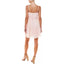 Mini Dress for Women - Q & A Metallic A-Line , Pink, Size: XL