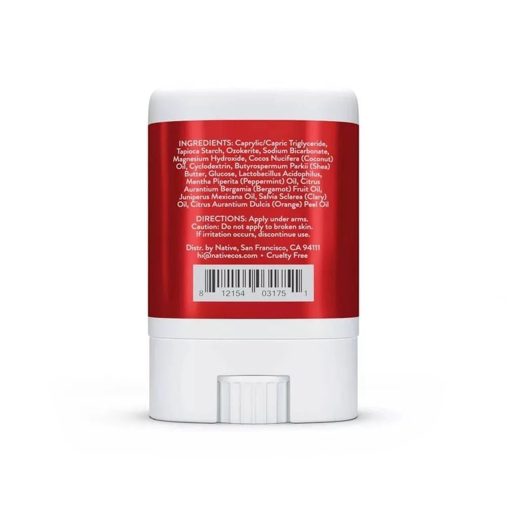 Native Limited Edition Holiday Candy Cane Deodorant Mini - 0.35 oz