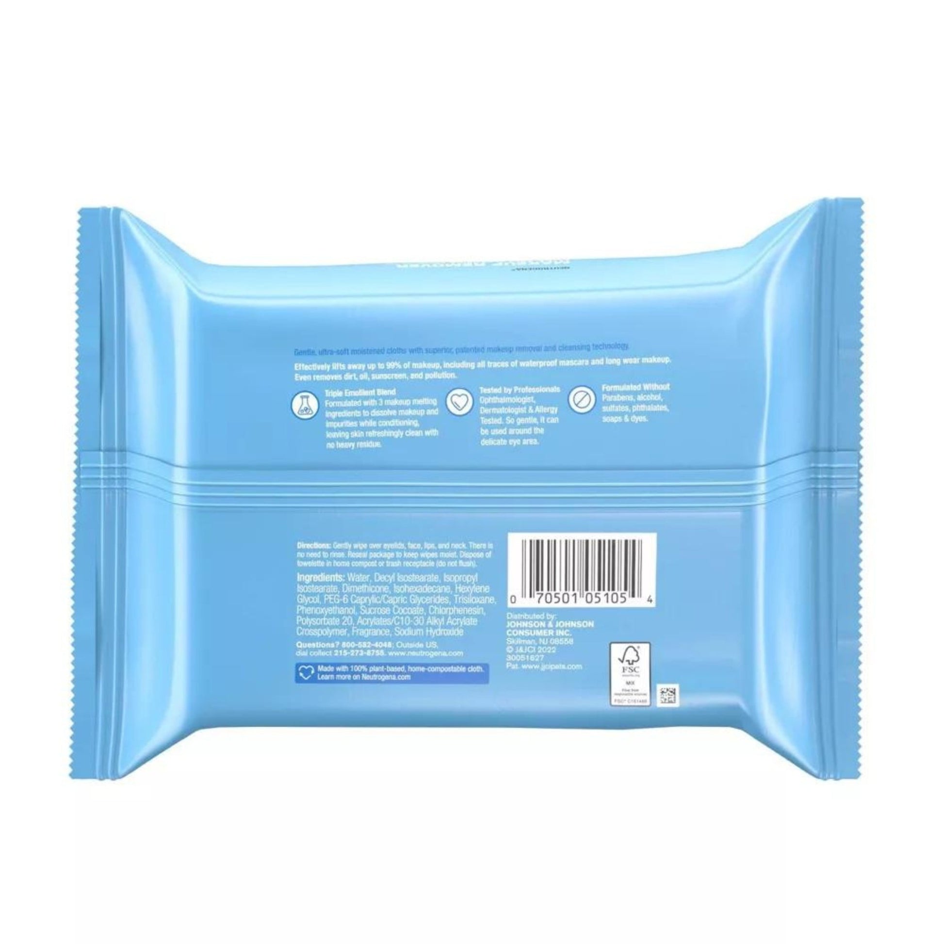 Neutrogena Makeup Remover Cleansing Towelettes & Face Wipes - 25ct