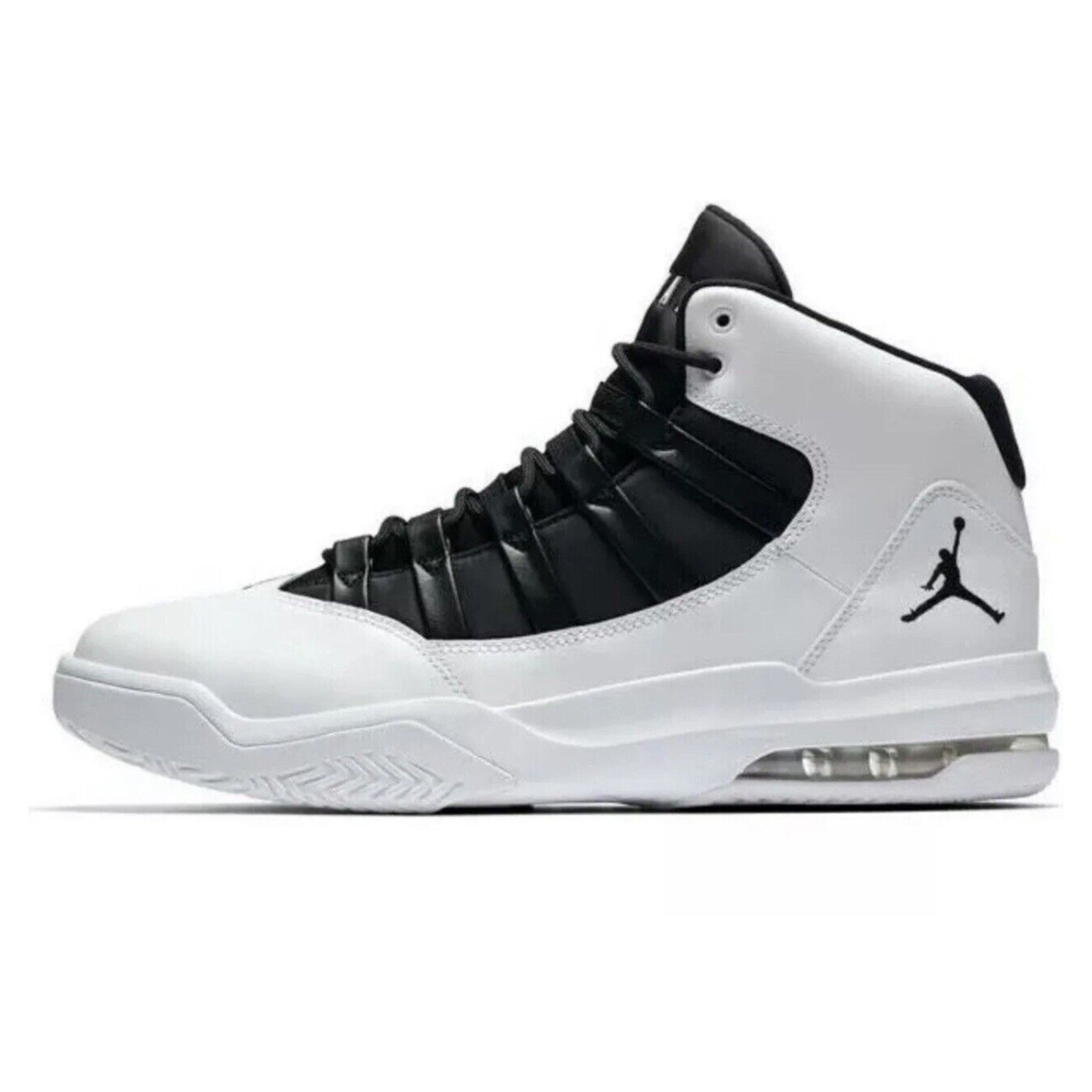 Jordan max discount aura black white