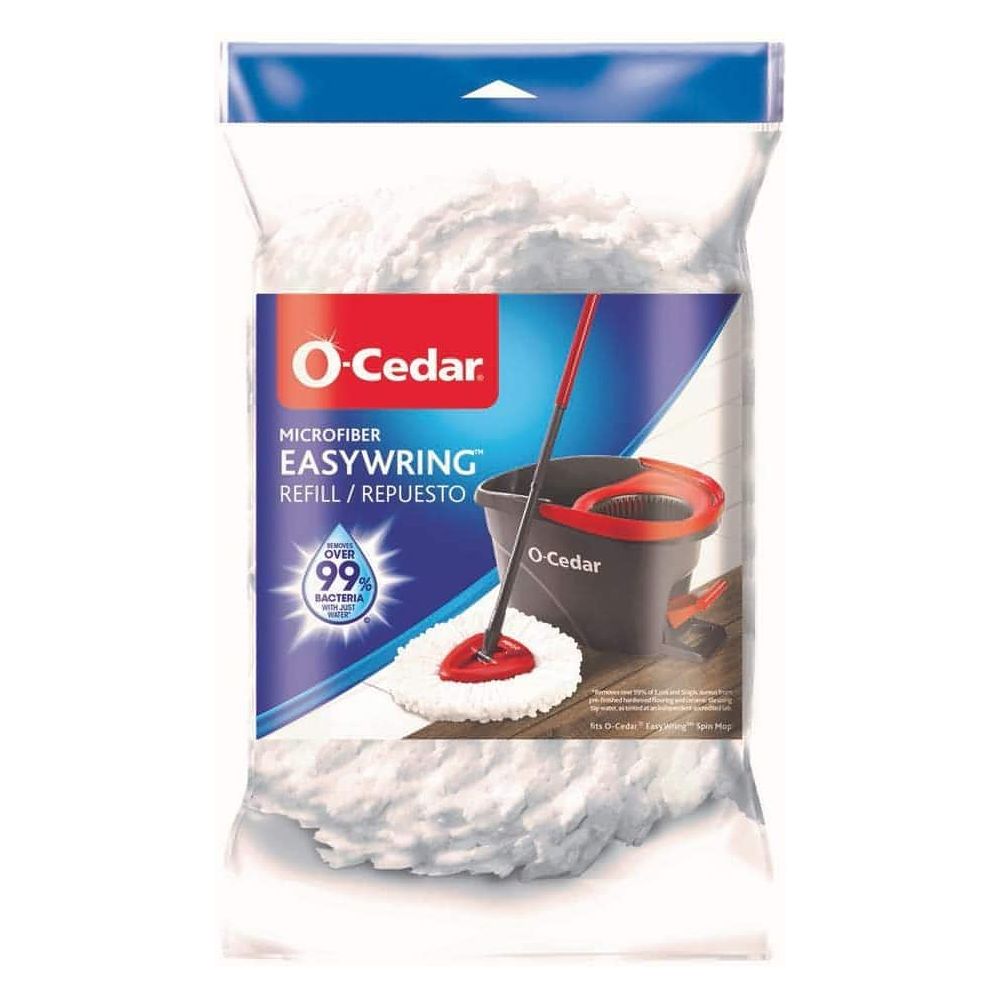 O-Cedar EasyWring Spin Mop Refill - White - Brandat Outlet